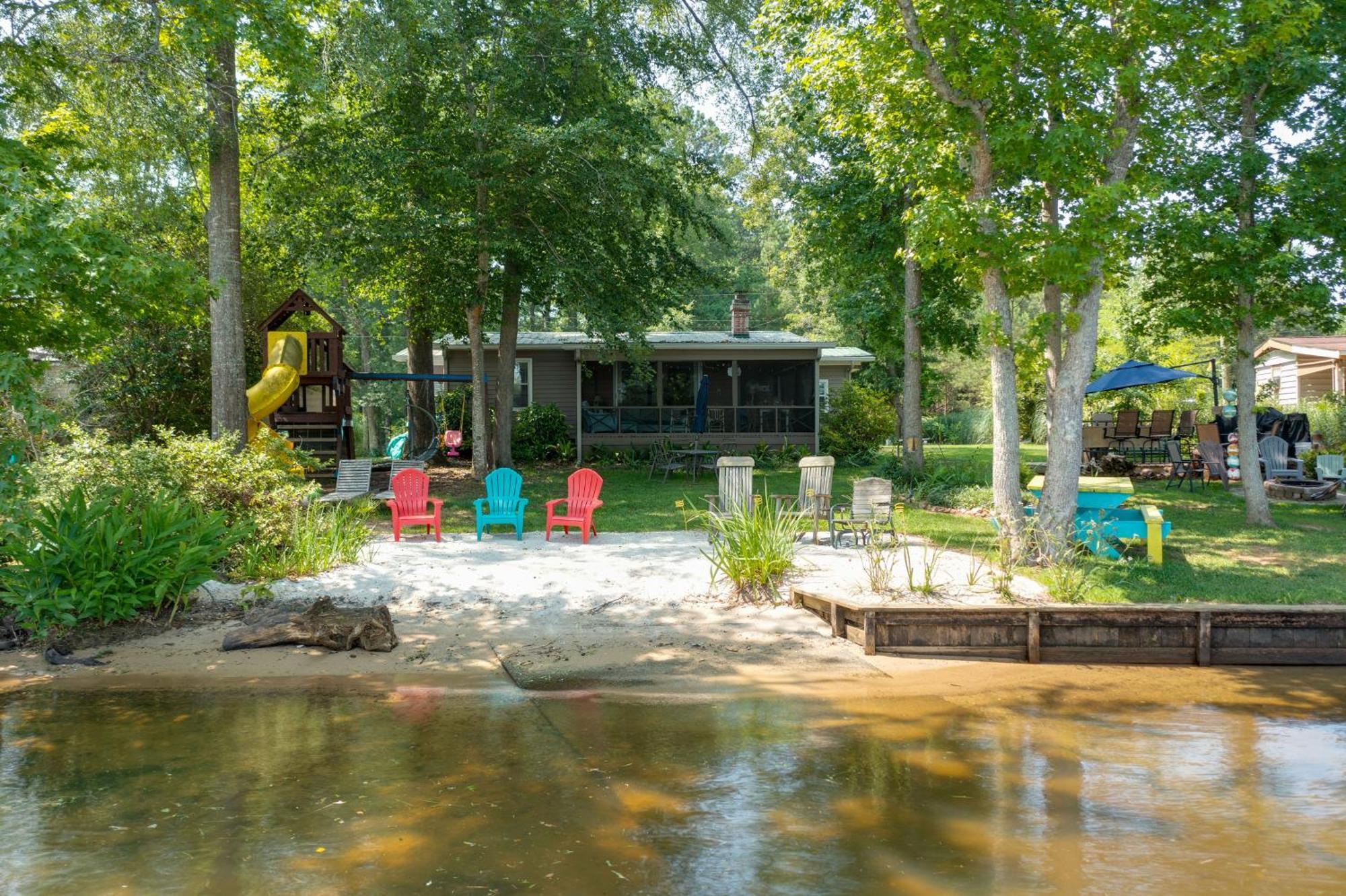 Lake Sinclair Crooked Creek Cottage With Fire Pit! Eatonton Buitenkant foto