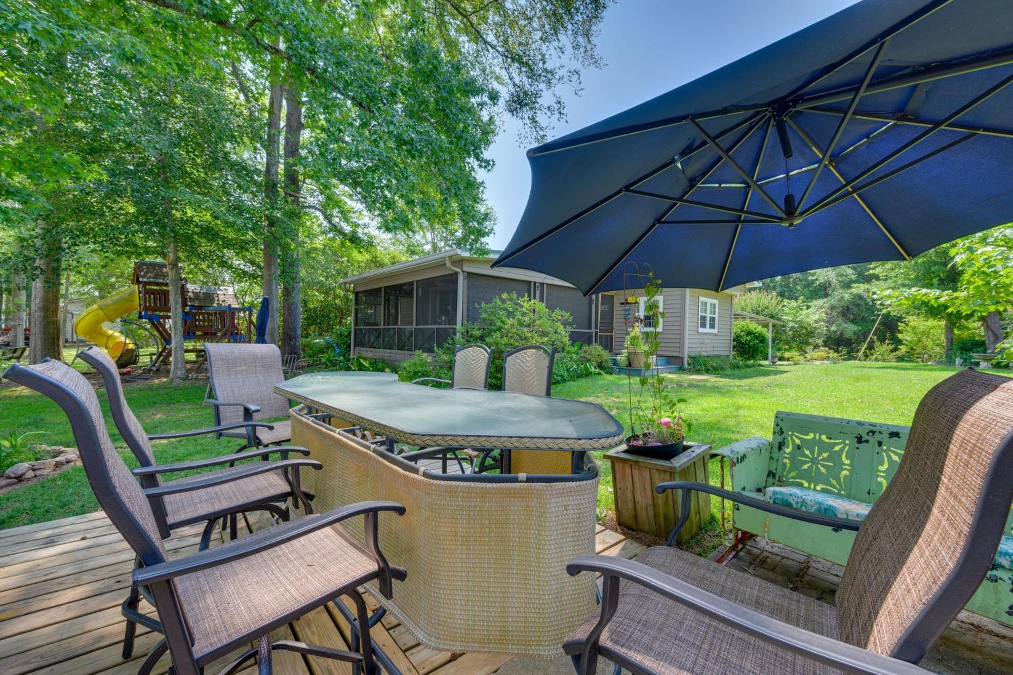 Lake Sinclair Crooked Creek Cottage With Fire Pit! Eatonton Buitenkant foto