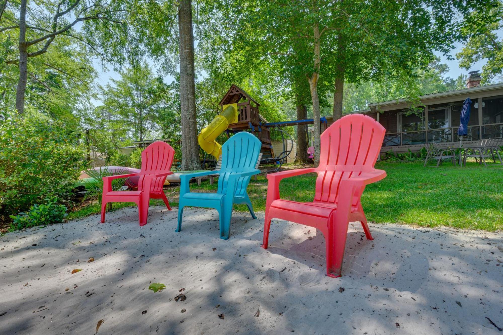 Lake Sinclair Crooked Creek Cottage With Fire Pit! Eatonton Buitenkant foto