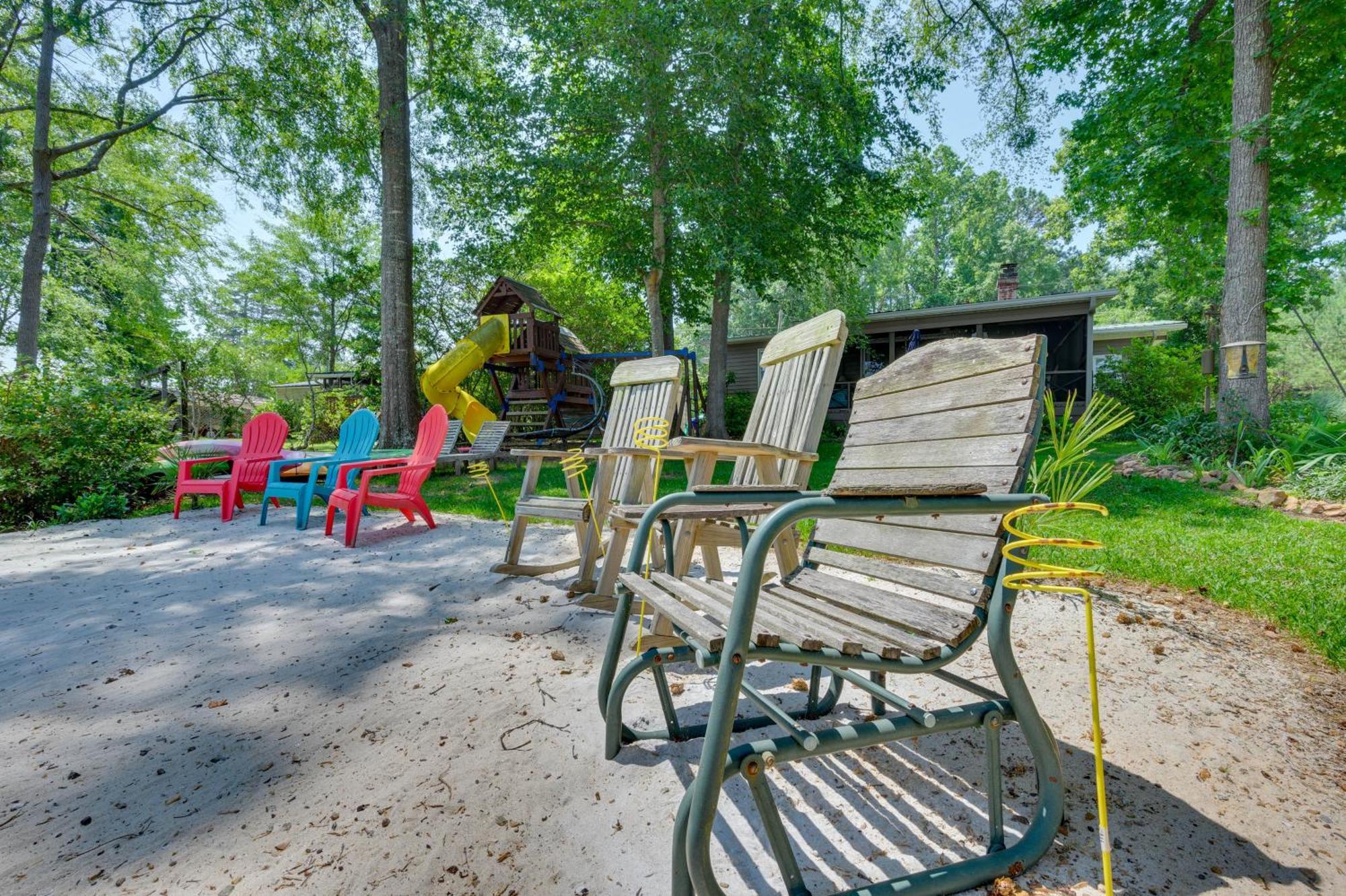 Lake Sinclair Crooked Creek Cottage With Fire Pit! Eatonton Buitenkant foto